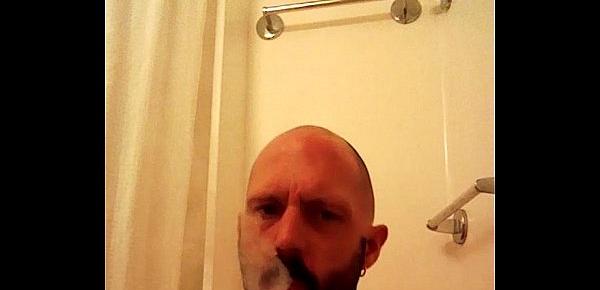  cumsmoke pipe and cigar wank